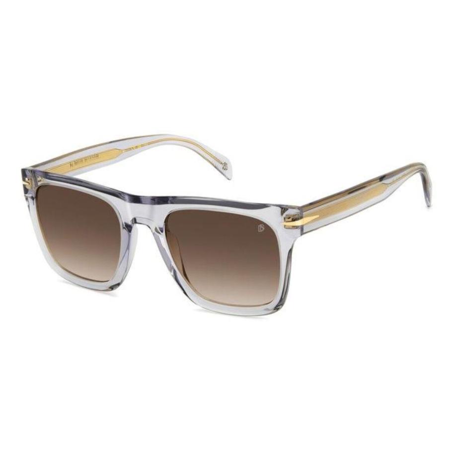 David Beckham DB 7000/S FLAT 63M/HA Grijs Heren Zonnebril