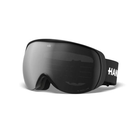 HANUKEii Aspen Zwart / Zilver HK-A02-23M01C01 Zwart Heren Zonnebril