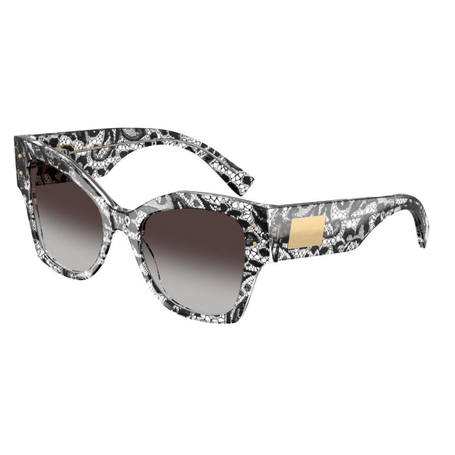 Dolce & Gabbana DG4478F Aziatische pasvorm 32878G Zwart Dames Zonnebril