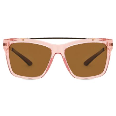 Smith THE RUNAROUND Polarized S45/L5 Roze Dames Zonnebril