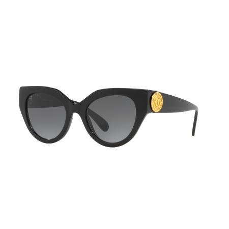 Gucci Vrouwelijk Sunglass GG1408S - Framekleur: Zwart, Lenskleur: Grijs