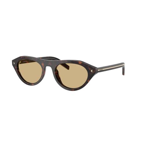 Prada Vrouwelijk Sunglass PR B15S - Framekleur: Wortel schildpad, Lenskleur: Lichtbruin
