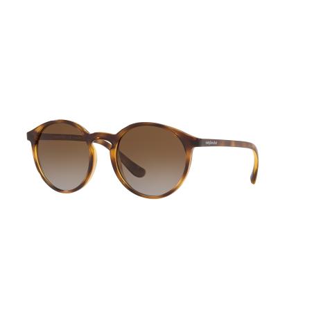 Sunglass Hut Collection Unisex Sunglass HU2019 - Framekleur: Havana, Lenskleur: Polar bruin gradiënt grijs