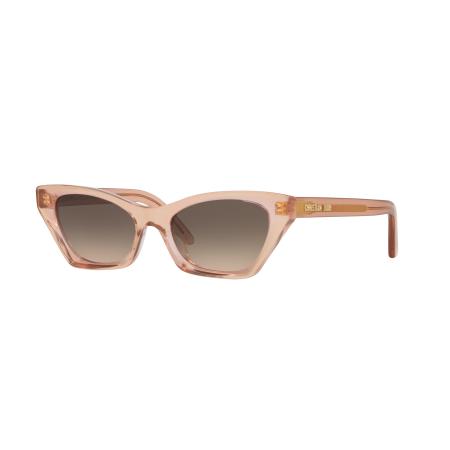 DIOR Vrouwelijk Sunglass CD40091I - Framekleur: Roze, Lenskleur: Grijs Gradiënt