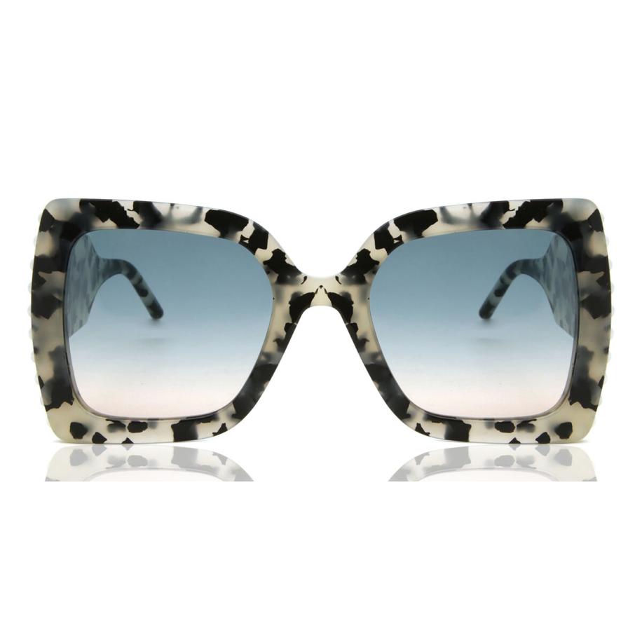 Carolina Herrera CH 1/S AHF/PR Wit Dames Zonnebril