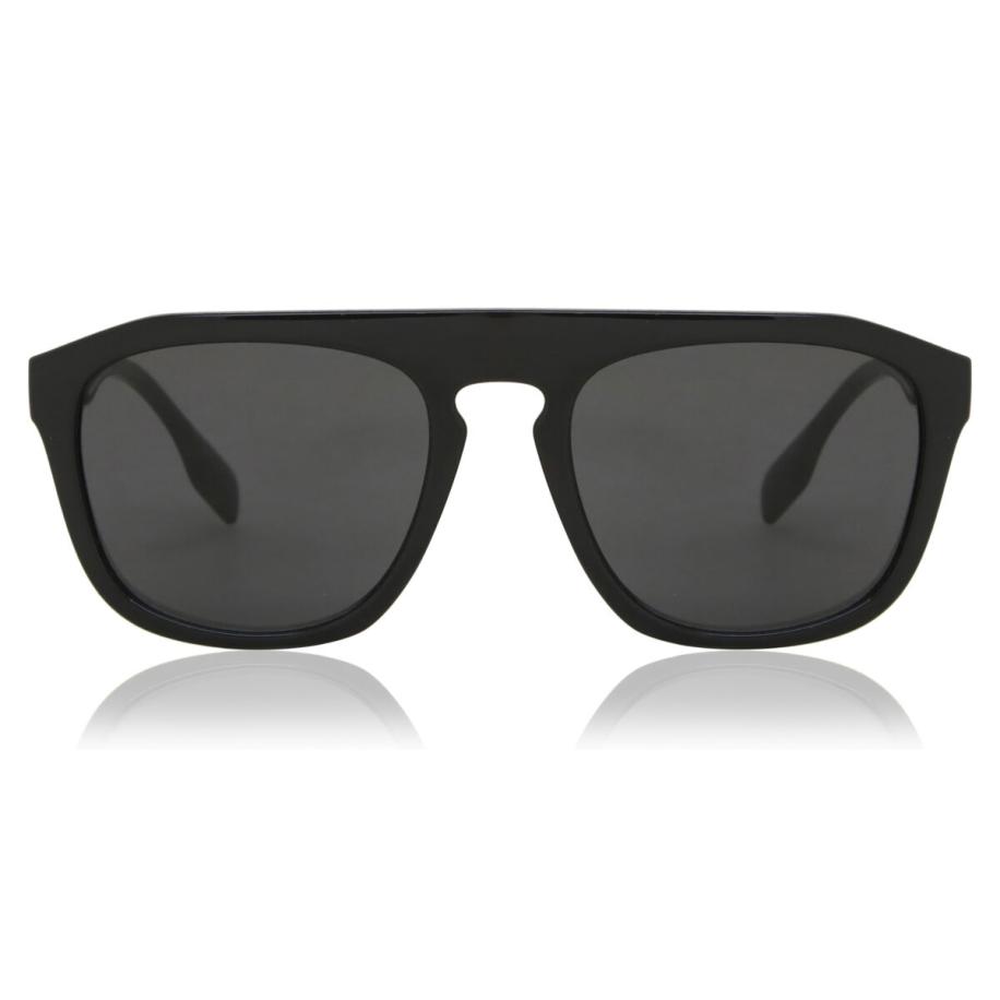 Burberry BE4396U WREN Aziatische pasvorm 300187 Zwart Heren Zonnebril