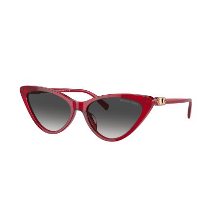 Michael Kors Vrouwelijk Sunglass MK2195U Harbour Island - Framekleur: Rood, Lenskleur: Donkergrijs gradiënt