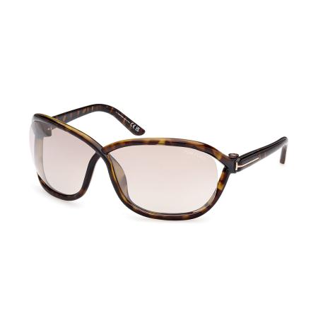 Tom Ford FT1069 FERNANDA 52G Tortoiseshell Dames Zonnebril
