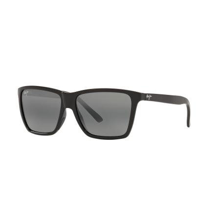 Maui Jim Unisex Sunglass Cruzem - Framekleur: Zwart glanzend, Lenskleur: Neutral Grey Polarized