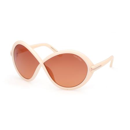Tom Ford FT1070 JADA 25T Wit Dames Zonnebril