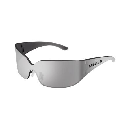 Balenciaga BB0421S 005 Zilver Heren Zonnebril