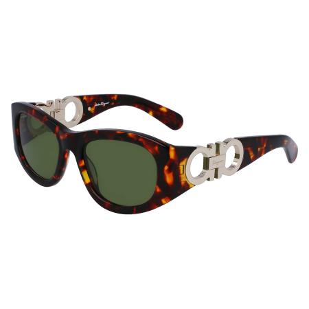 Salvatore Ferragamo SF 1082S 219 Tortoiseshell Dames Zonnebril
