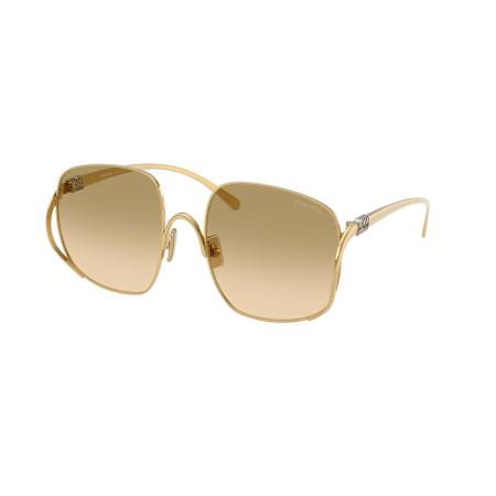Miu Miu MUA57S 5AK20S Goud Dames Zonnebril