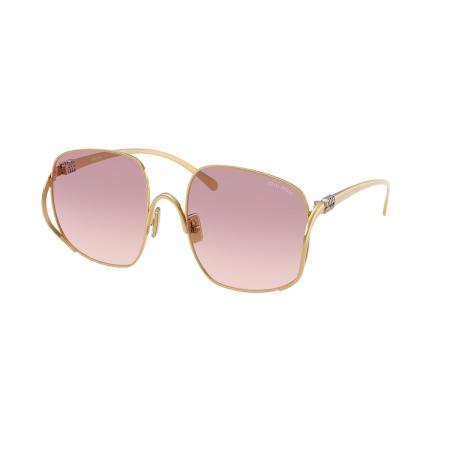 Miu Miu MUA57S 5AK40S Goud Dames Zonnebril