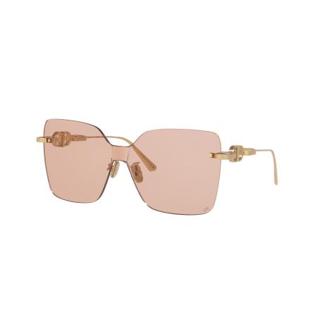 DIOR Vrouwelijk Sunglass CD Chain M1U CD40153U - Framekleur: Goud glanzend, Lenskleur: Paars