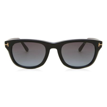 Tom Ford FT1076 KENDEL 01B Zwart Heren Zonnebril