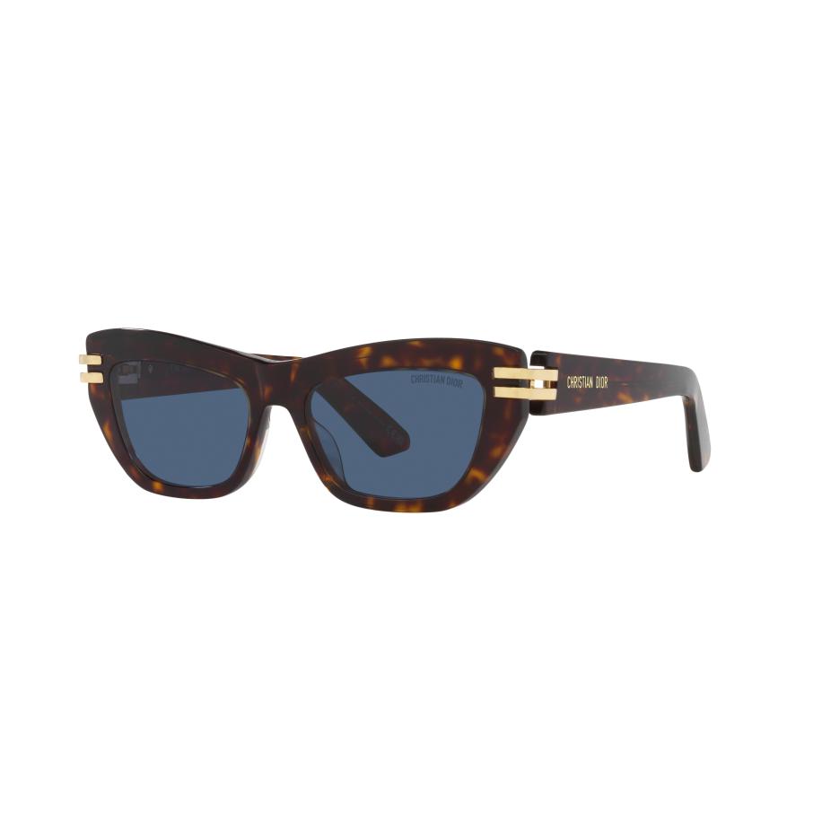 DIOR Vrouwelijk Sunglass CDior B2U - Framekleur: Tortoise, Lenskleur: Blauw Blauw