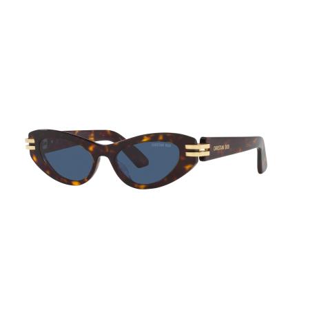 DIOR Vrouwelijk Sunglass CDior B1U - Framekleur: Tortoise, Lenskleur: Blauw
