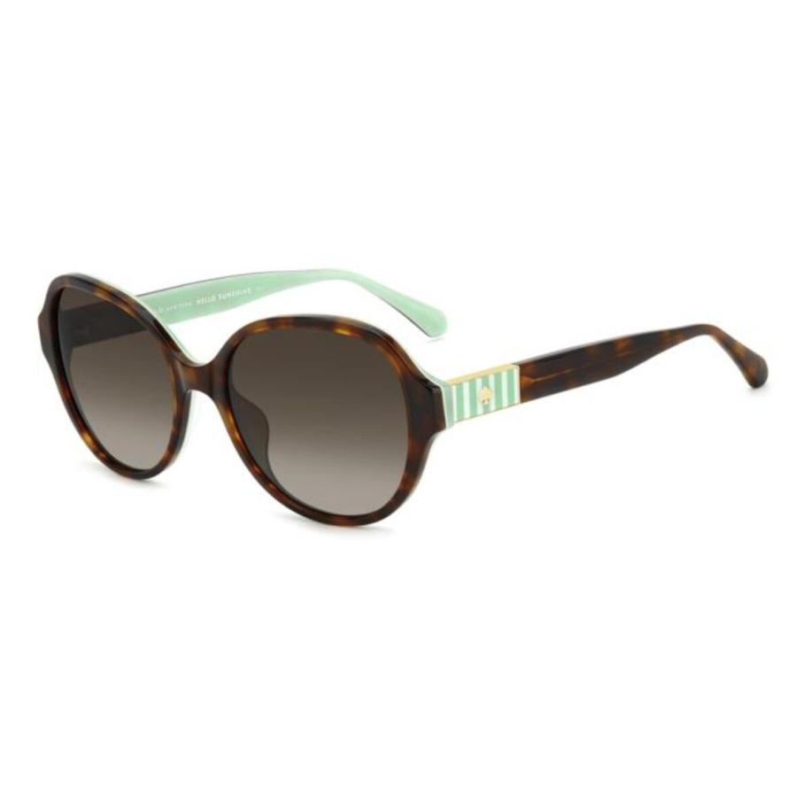 Kate Spade KS Emalie 2/G/S Aziatische pasvorm Polarized PHW/LA Tortoiseshell Dames Zonnebril