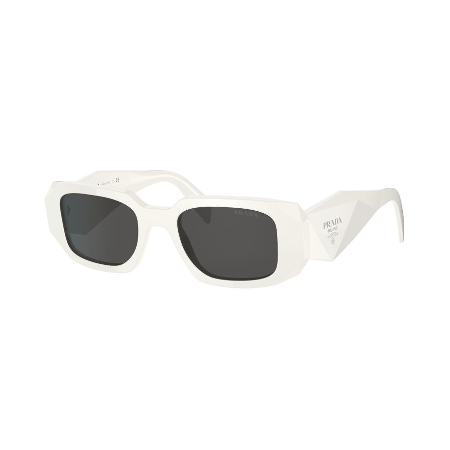 Prada Vrouwelijk Sunglass PR 17WS - Framekleur: Talk, Lenskleur: Donkergrijs Grijs