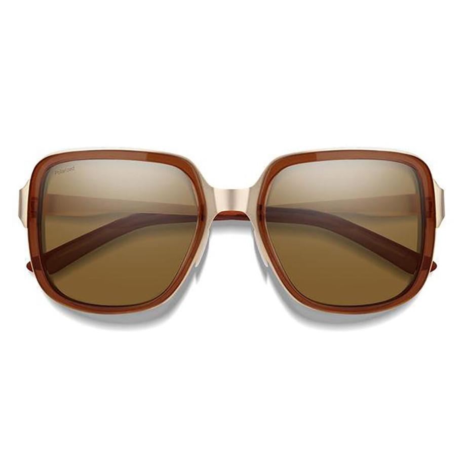 Smith AVELINE Polarized ETV/SP Bruin Dames Zonnebril