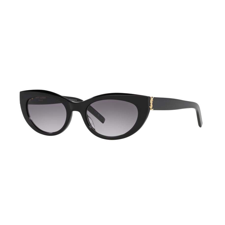 Saint Laurent Vrouwelijk Sunglass SL M115 - Framekleur: Zwart, Lenskleur: Grijs Grijs