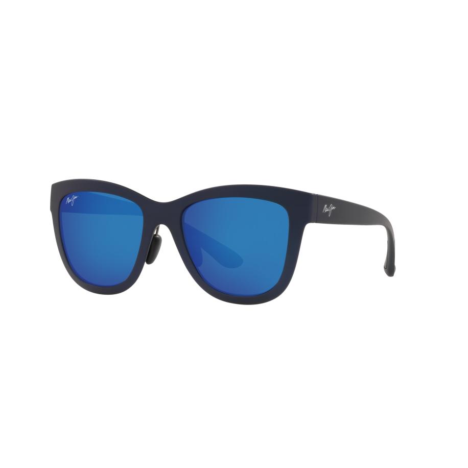 Maui Jim Vrouwelijk Sunglass ANUENUE - Framekleur: Blauw mat, Lenskleur: Blauw gespiegeld polar Multicolor