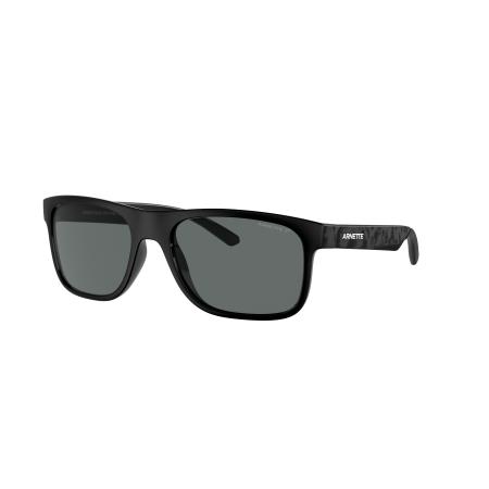 Arnette Mannelijk Sunglass AN4341 Khim - Framekleur: Gerecycled zwart, Lenskleur: Polar grijs