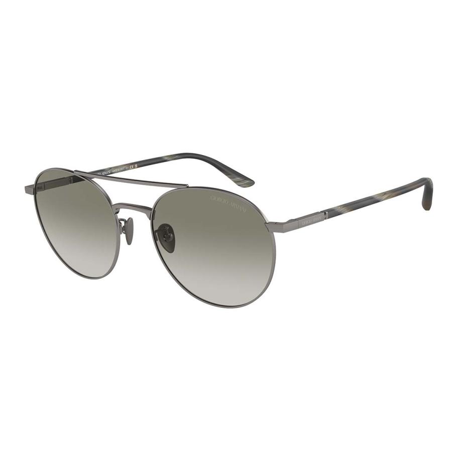 Giorgio Armani AR6156 30038E Gunmetal Heren Zonnebril