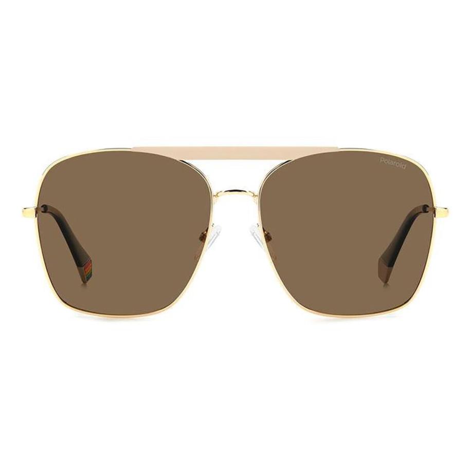 Polaroid PLD 6201/S/X Polarized YYH/SP Goud Dames Zonnebril