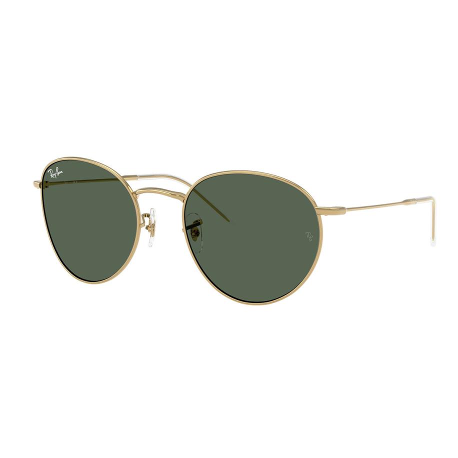 Ray-Ban RBR0103S Rond Reverse 1/VR Goud Heren Zonnebril Goud