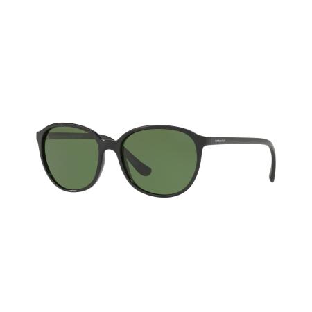 Sunglass Hut Collection Vrouwelijk Sunglass HU2003 - Framekleur: Zwart, Lenskleur: Polar groen