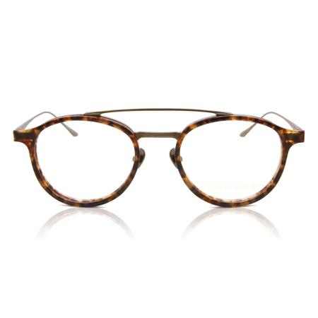 Leisure Society Corbusier/S Tortoise 18K Antique Goud Tortoiseshell Heren Zonnebril