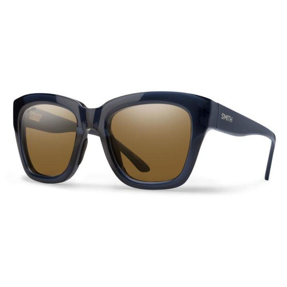 Smith SWAY Polarized QM4/L5 Blauw Dames Zonnebril
