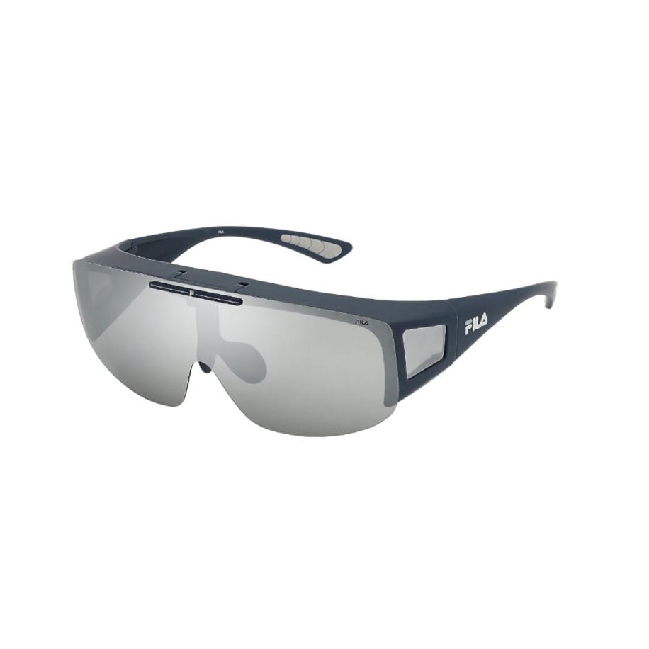 Fila SFI126 Polarized 6QSP Blauw Heren Zonnebril