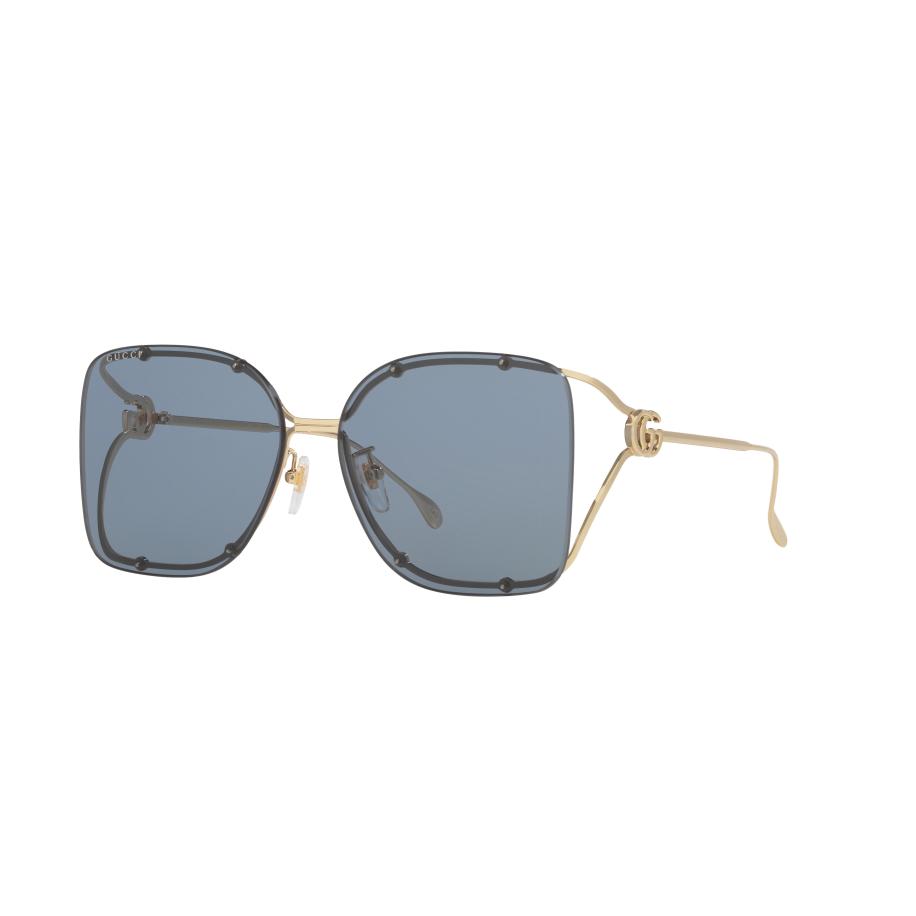 Gucci Vrouwelijk Sunglass GG1713SA - Framekleur: Goud, Lenskleur: Grijs Grijs