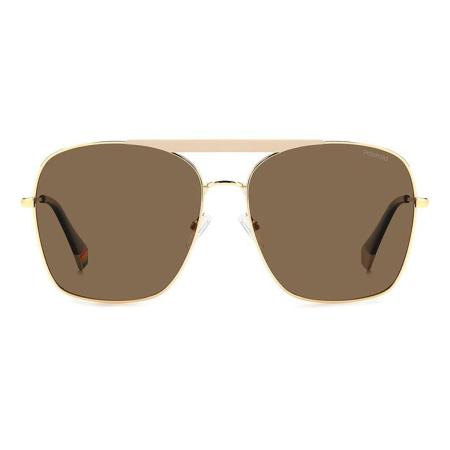 Polaroid PLD 6201/S/X Polarized YYH/SP Goud Dames Zonnebril