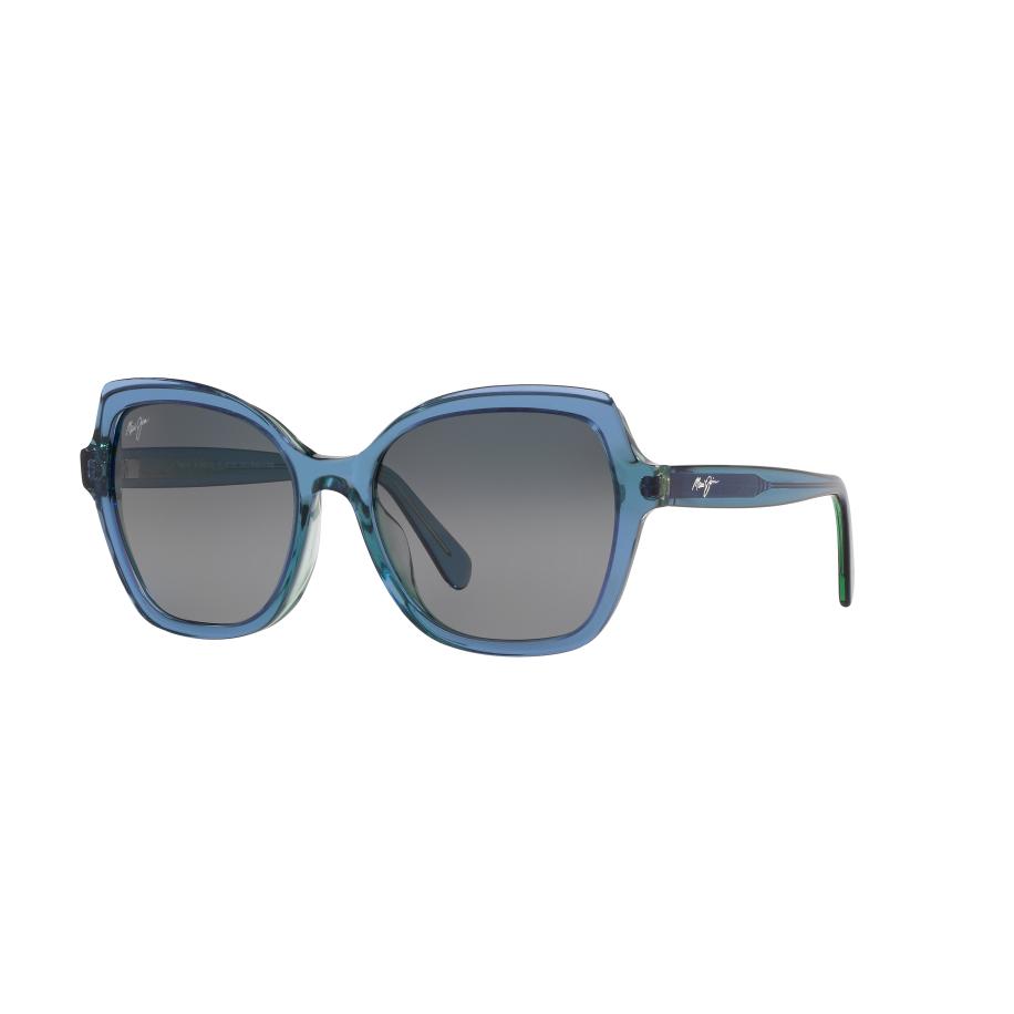 Maui Jim Vrouwelijk Sunglass Mamane - Framekleur: Blauwgroen, Lenskleur: Grijs Grijs