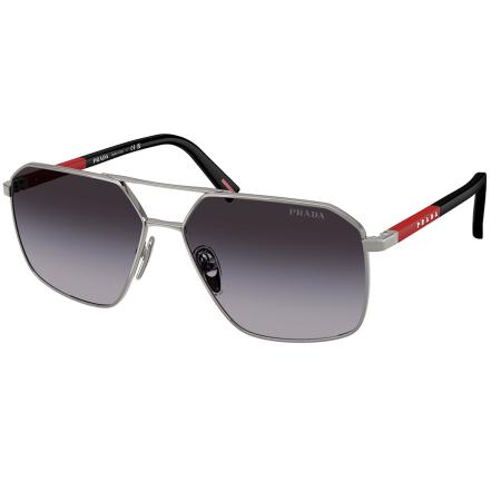 Prada Linea Rossa PS A50S 5AV09U Gunmetal Heren Zonnebril