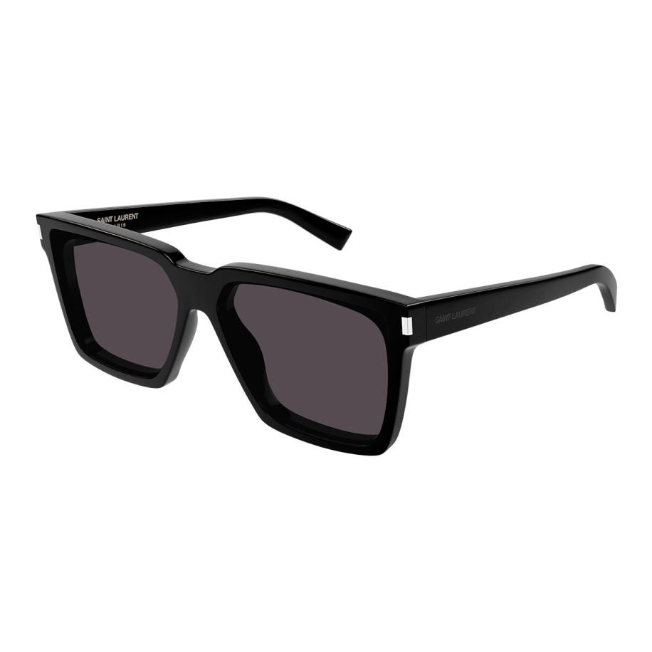 Saint Laurent SL 610/F Aziatische pasvorm 1 Zwart Heren Zonnebril