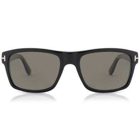 Tom Ford FT0678 AUGUST Polarized 01D Zwart Heren Zonnebril