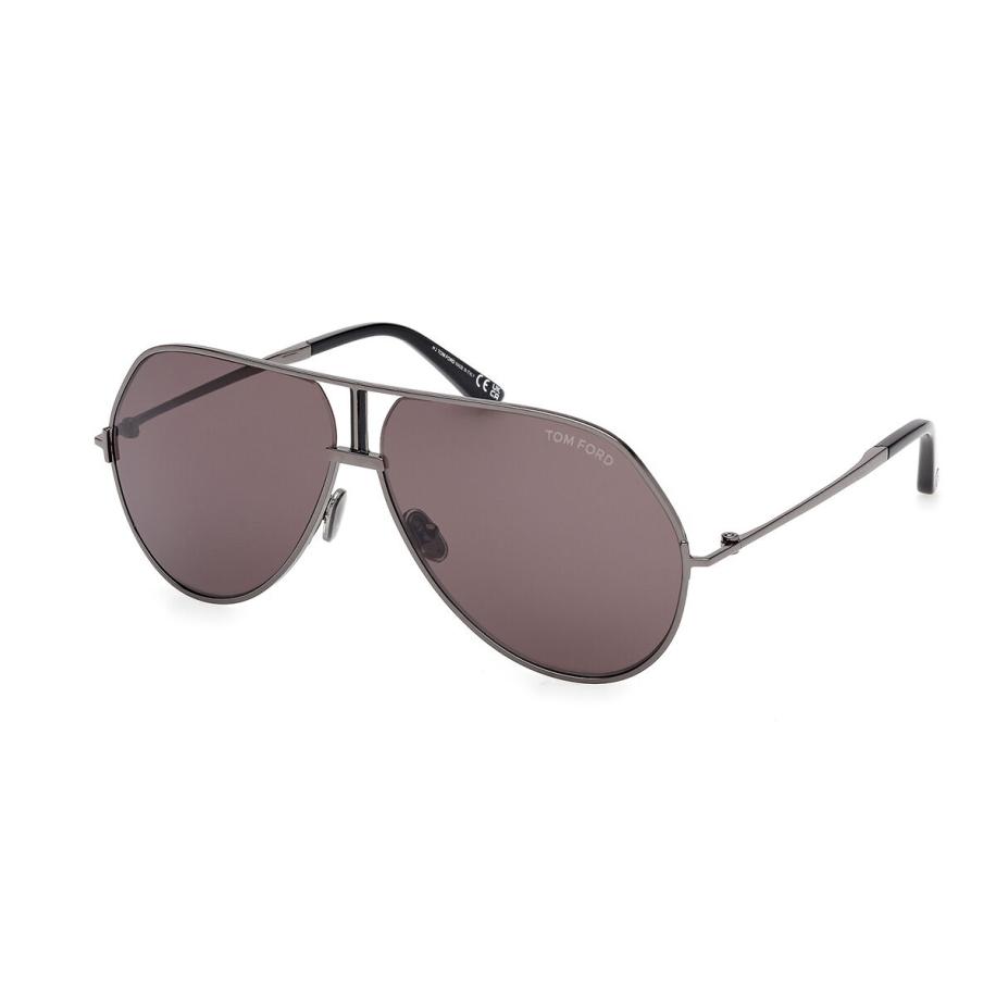Tom Ford FT1281 RICKIE-02 8A Gunmetal Heren Zonnebril