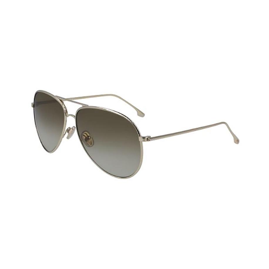 Victoria Beckham VB203S 701 Goud Dames Zonnebril