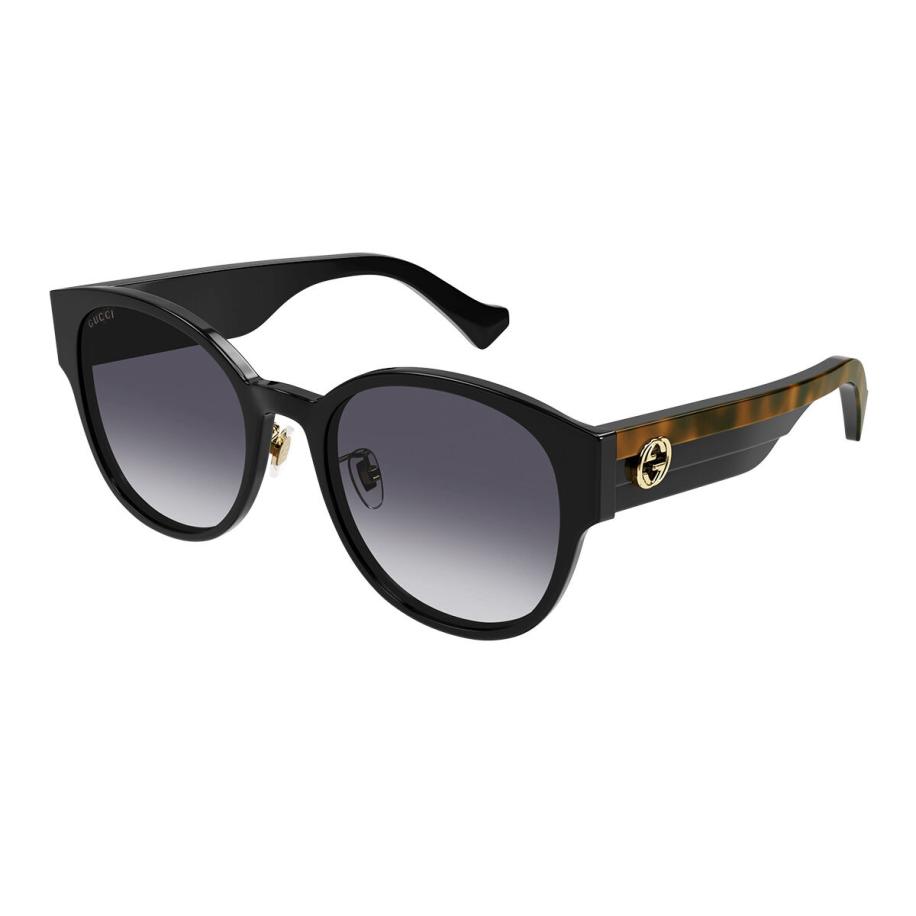 Gucci GG1304SK Aziatische pasvorm 1 Zwart Dames Zonnebril