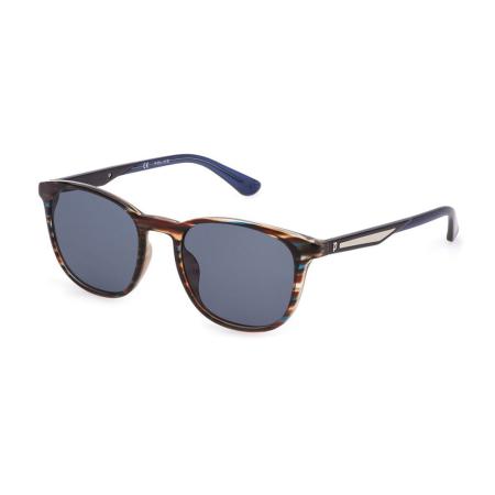 Police SPLF18 0M61 Bruin Heren Zonnebril