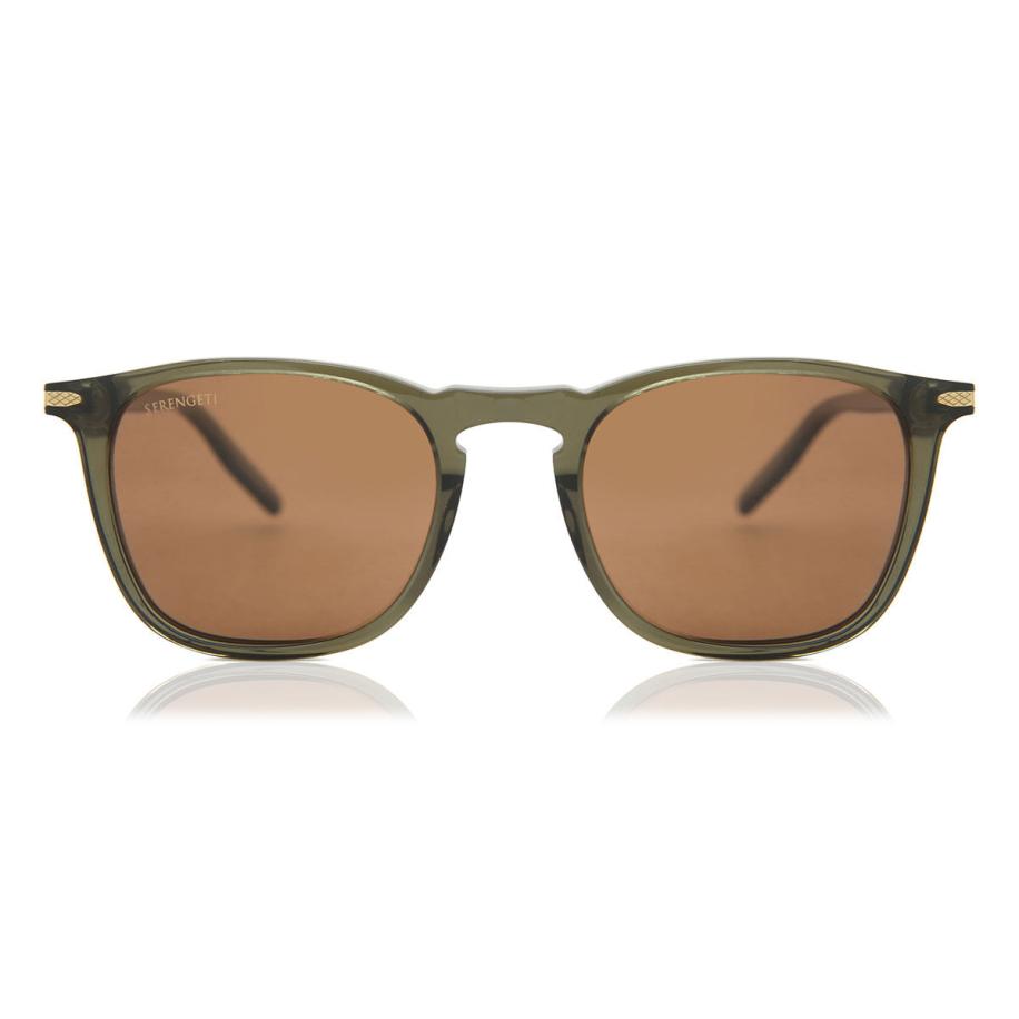 Serengeti Delio Polarized SS021001 Groen Heren Zonnebril