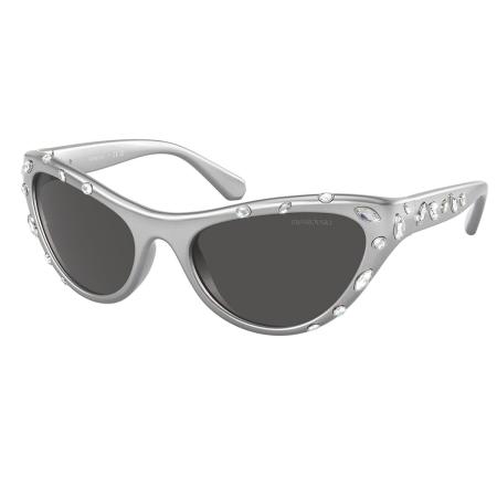 Swarovski SK6007 102187 Grijs Dames Zonnebril