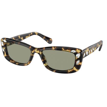Swarovski SK6008 1009/2 Tortoiseshell Dames Zonnebril