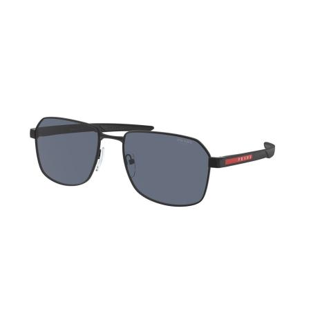 Prada Linea Rossa PS54WS DG009R Zwart Heren Zonnebril