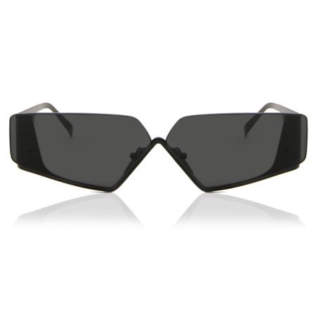 Prada PR 58ZS Aziatische pasvorm 1AB06L Zwart Heren Zonnebril